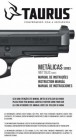Manual de Instruções e Segurança - Armas Metálicas