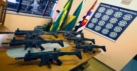Guarda Civil realiza curso de capacitação para uso de armamento