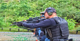  Instrutores da Acadepol realizam instrução de tiro com policiais civis em Jaraguá do Sul
