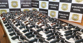 Polícia Civil oficializa doação de 125 revólveres à Guarda Municipal de Uruguaiana