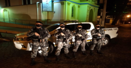 Brigada Militar de Camaquã recebe quatro novos fuzis