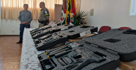 Brigada Militar de Doutor Ricardo recebe armamento