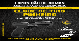 Sergipe receberá, ainda em outubro, maior Exposição de Armas de fogo já vista