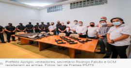 CAMPANHA: FERIAS DE VERAO - DETRAN - GOVERNO SP - 06/01/2022 Taboão da SerraTaboão da SerraGCM de Taboão da Serra é equipada com mais 15 pistolas Taurus