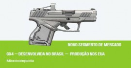 Pistola GX4 será um novo 