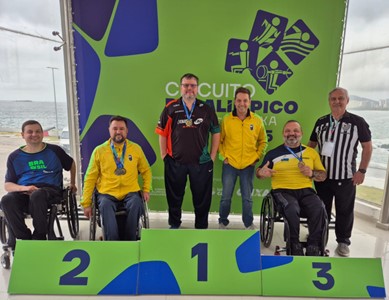 Alexandre Galgani e Geraldo Rosenthal, paratletas do Team TAURUS CBC, conquistam medalhas de Ouro no Circuito Loterias Caixa de tiro esportivo paralímpico