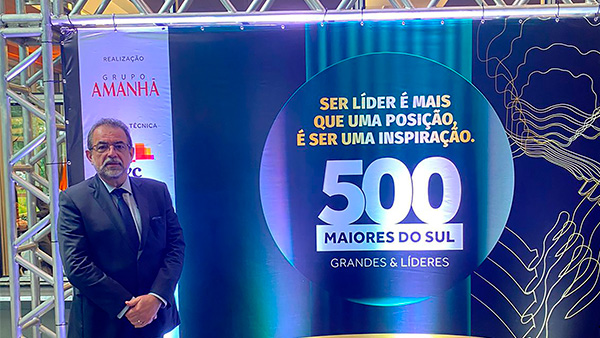 A companhia também figura entre as 40 maiores empresas do estado do Rio Grande do Sul, segundo ranking regional elaborado pelo Grupo Amanhã em parceria com a PWC.