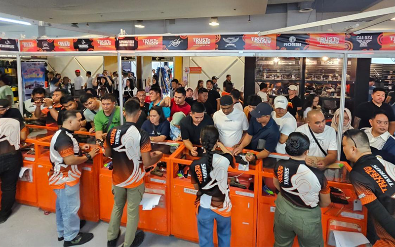 Taurus Armas expõe produtos na Defense Roadshow, nas Filipinas