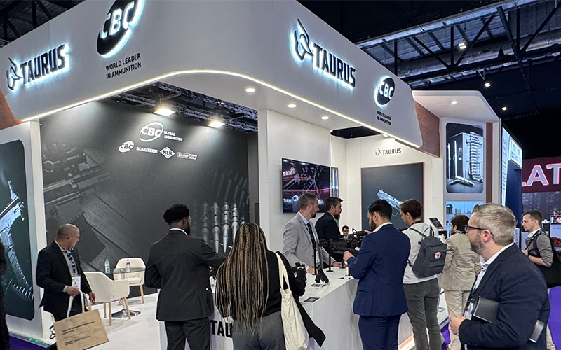 Taurus expõe portfólio de produtos na DSEI 2025, no Reino Unido