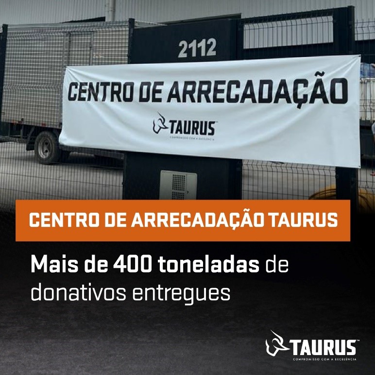 Companhia disponibilizou dois pavilhões e estrutura logística para distribuição de donativos aos afetados pela enchente em São Leopoldo (RS).