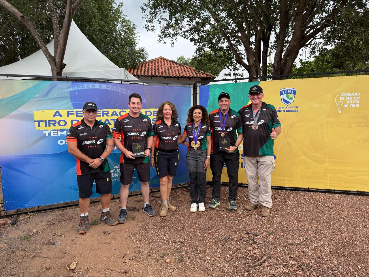 Atletas do Team TAURUS CBC sobem ao pódio na II Etapa do Campeonato Brasileiro de IPSC Handgun e de Pistol Caliber Carbine 2025